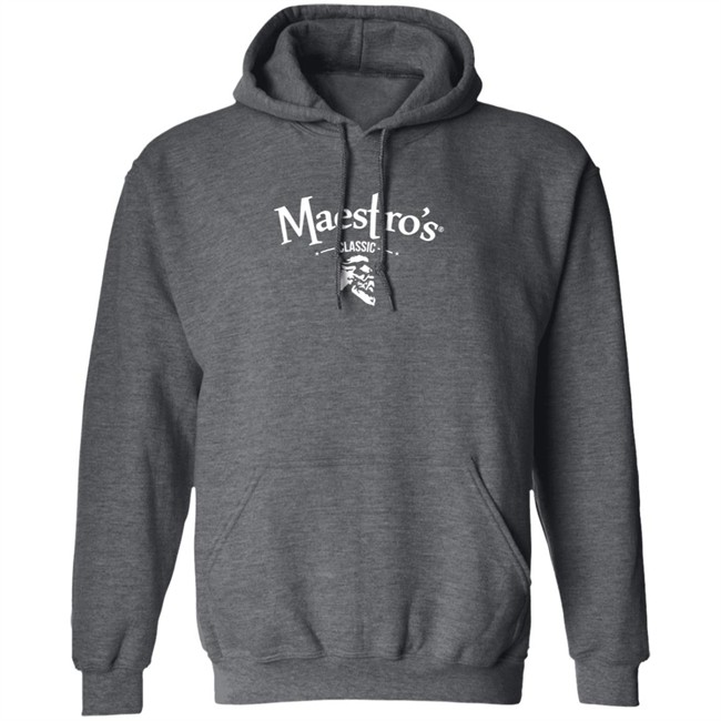 Maestro's Classic Black White Logo Tee Maestro's Classic Black White Logo Tee