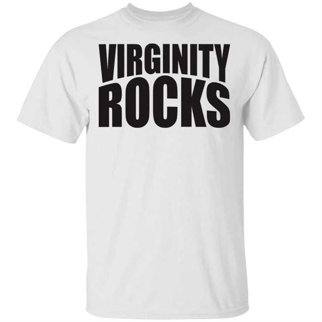 Virginity Rocks Hoodie T Shirt