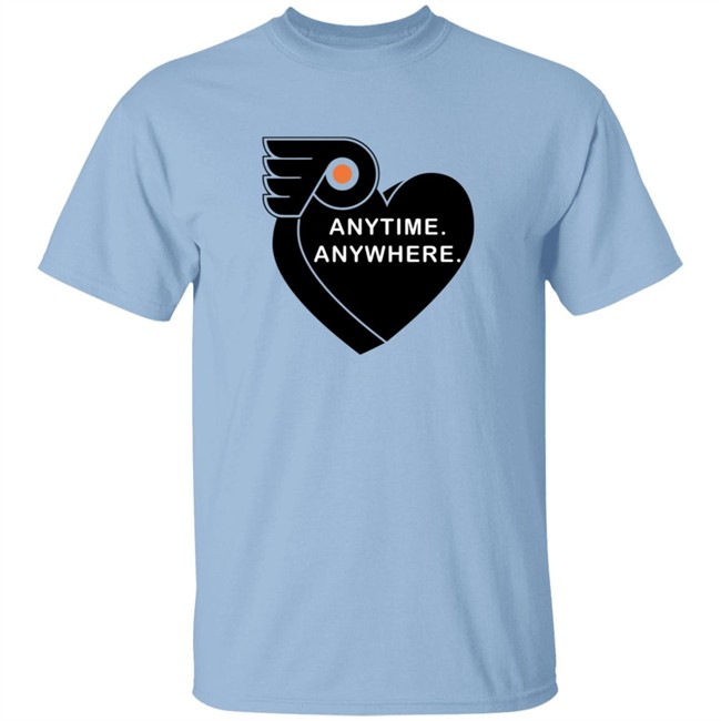 Anytime Anywhere Flyers Shirt Philadelphia Flyers X Amberella Anytime Anywhere Shirt Anytime Anywhere Flyers Shirt Philadelphia Flyers X Amberella Anytime Anywhere Shirt