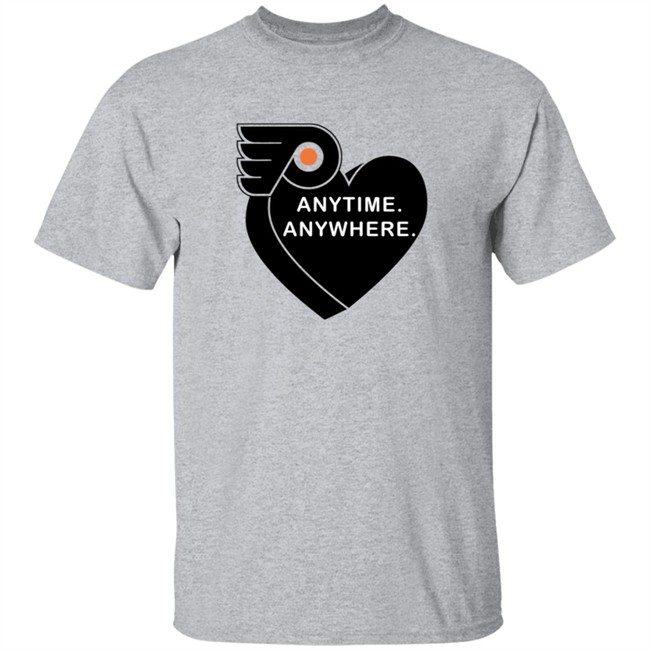 Anytime Anywhere Flyers Shirt Philadelphia Flyers X Amberella Anytime Anywhere Shirt Anytime Anywhere Flyers Shirt Philadelphia Flyers X Amberella Anytime Anywhere Shirt