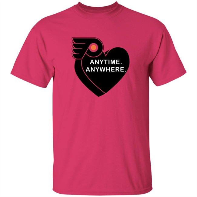 Anytime Anywhere Flyers Shirt Philadelphia Flyers X Amberella Anytime Anywhere Shirt Anytime Anywhere Flyers Shirt Philadelphia Flyers X Amberella Anytime Anywhere Shirt