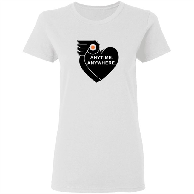 Anytime Anywhere Flyers Shirt Philadelphia Flyers X Amberella Anytime Anywhere Shirt Anytime Anywhere Flyers Shirt Philadelphia Flyers X Amberella Anytime Anywhere Shirt