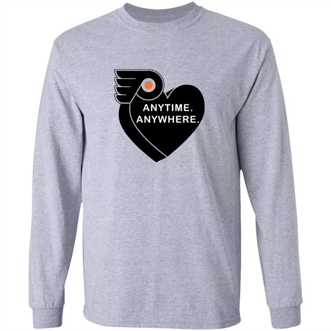 Anytime Anywhere Flyers Shirt Philadelphia Flyers X Amberella Anytime Anywhere Shirt Anytime Anywhere Flyers Shirt Philadelphia Flyers X Amberella Anytime Anywhere Shirt