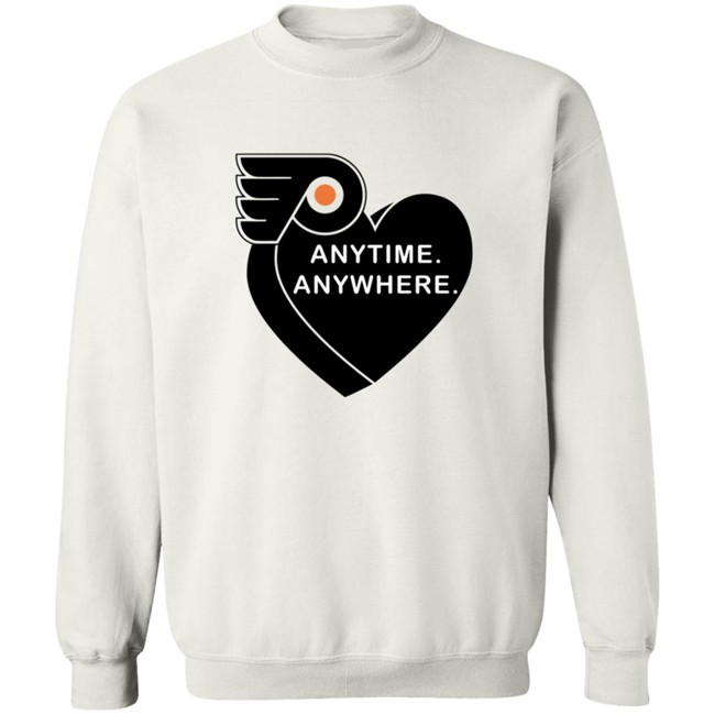 Anytime Anywhere Flyers Shirt Philadelphia Flyers X Amberella Anytime Anywhere Shirt Anytime Anywhere Flyers Shirt Philadelphia Flyers X Amberella Anytime Anywhere Shirt