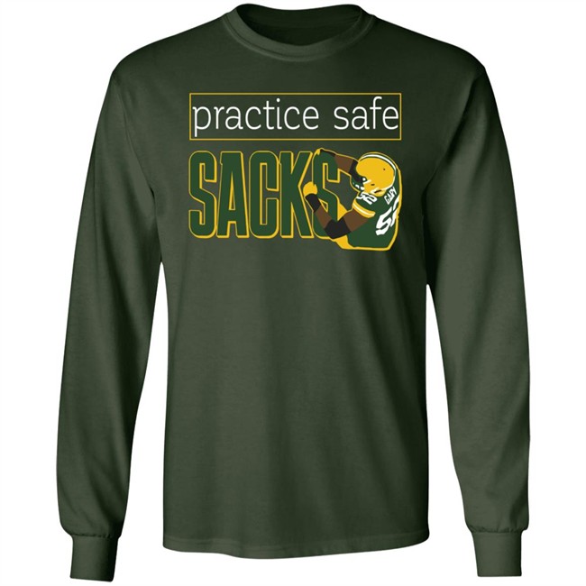 Dakota Mitchell Campeche Collective Merchandise Practice Safe Sacks Psa T Shirt Dakota Mitchell Campeche Collective Merchandise Practice Safe Sacks Psa T Shirt