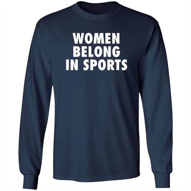 Jomboy Media Shop Women Belong In Sports Shirt Jomboy Media Shop Women Belong In Sports Shirt