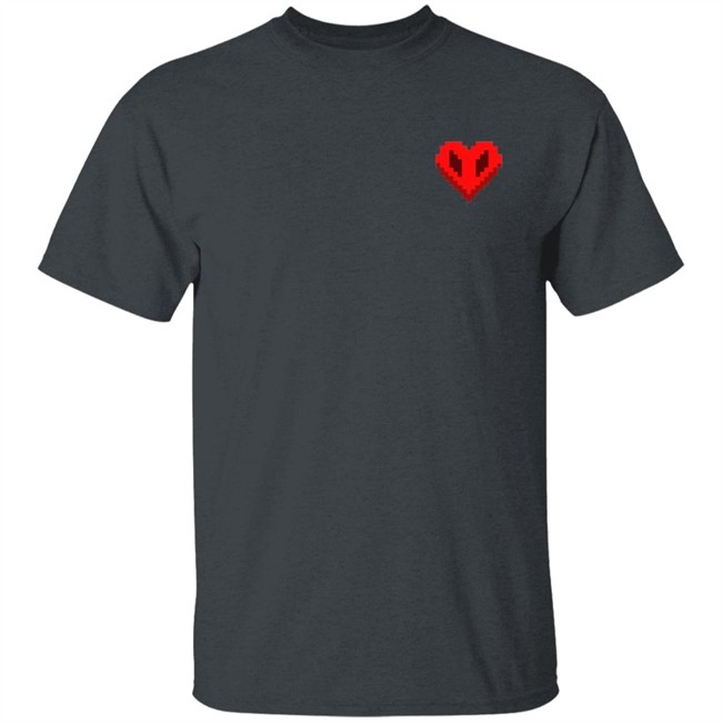 Limited Edition Ph1lza Merch Hardcore Heart Tee Shirt Limited Edition Ph1lza Merch Hardcore Heart Tee Shirt