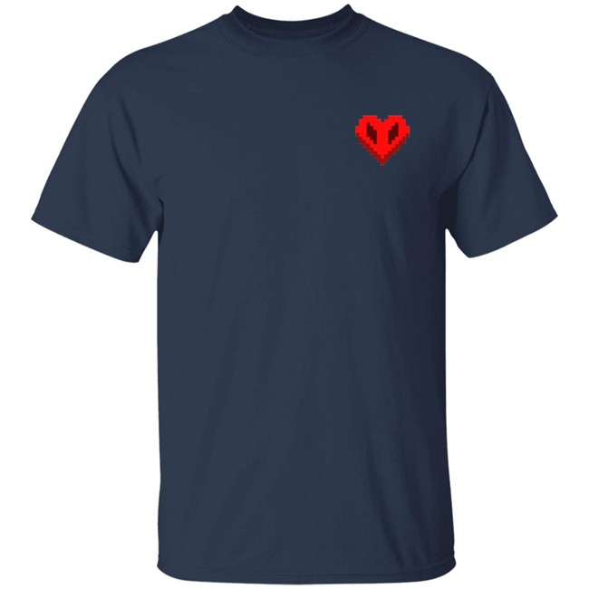 Limited Edition Ph1lza Merch Hardcore Heart Tee Shirt Limited Edition Ph1lza Merch Hardcore Heart Tee Shirt