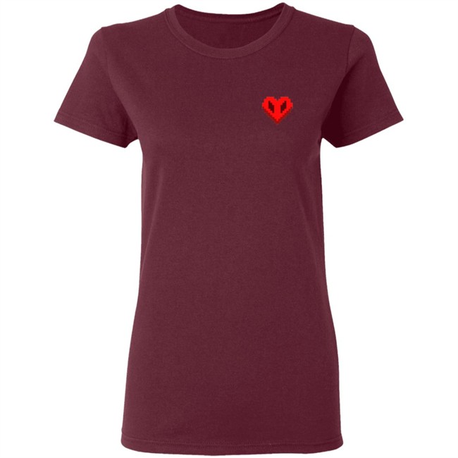 Limited Edition Ph1lza Merch Hardcore Heart Tee Shirt Limited Edition Ph1lza Merch Hardcore Heart Tee Shirt