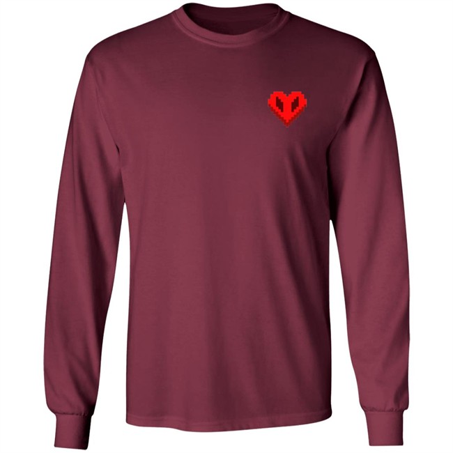 Limited Edition Ph1lza Merch Hardcore Heart Tee Shirt Limited Edition Ph1lza Merch Hardcore Heart Tee Shirt