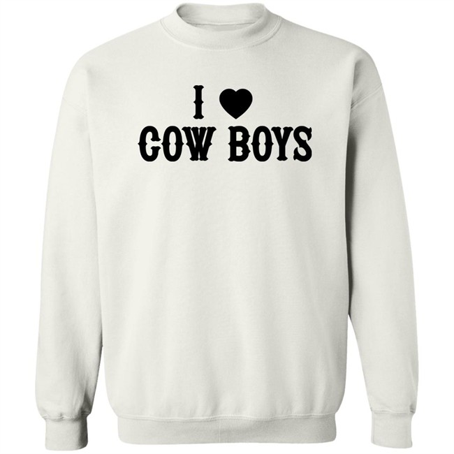 I Love Cowboys T Shirt I Love Cowboys T Shirt