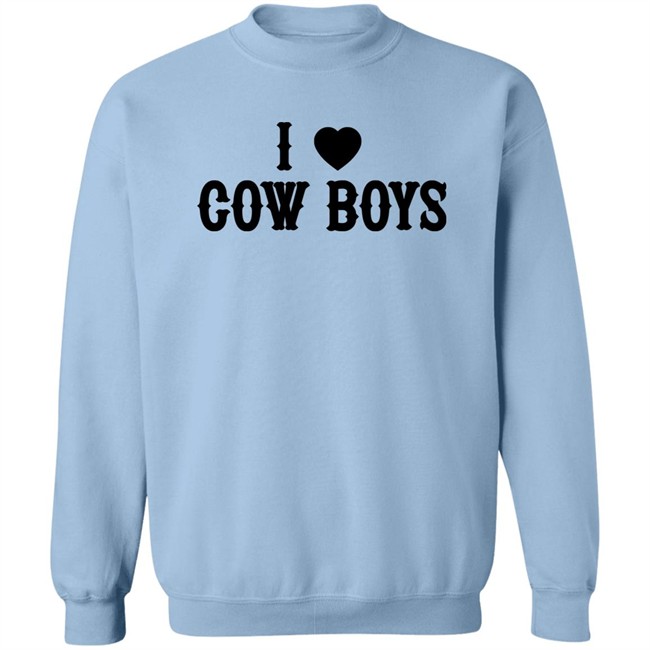 I Love Cowboys T Shirt I Love Cowboys T Shirt