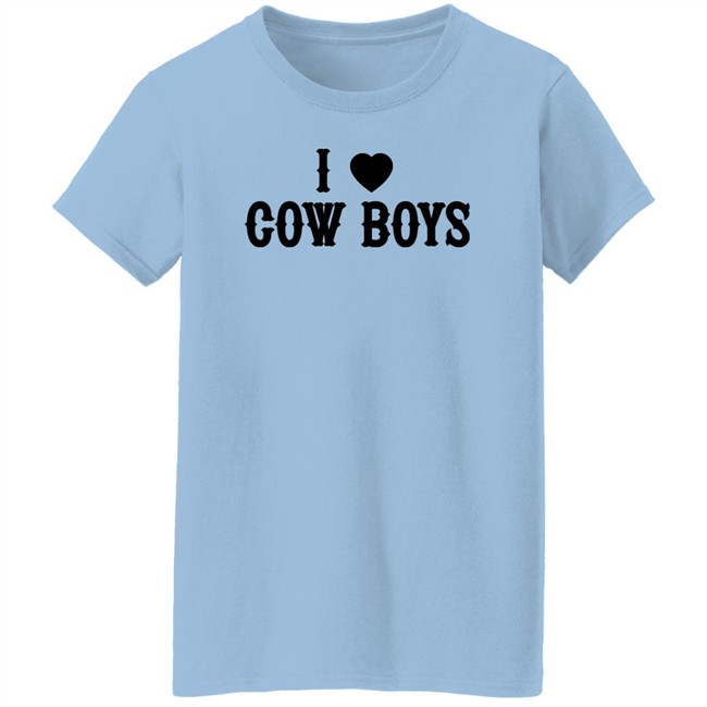 I Love Cowboys T Shirt I Love Cowboys T Shirt