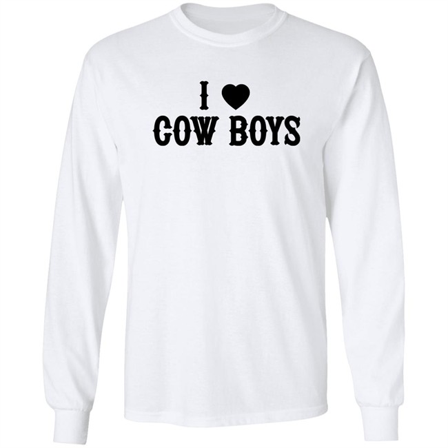 I Love Cowboys T Shirt I Love Cowboys T Shirt