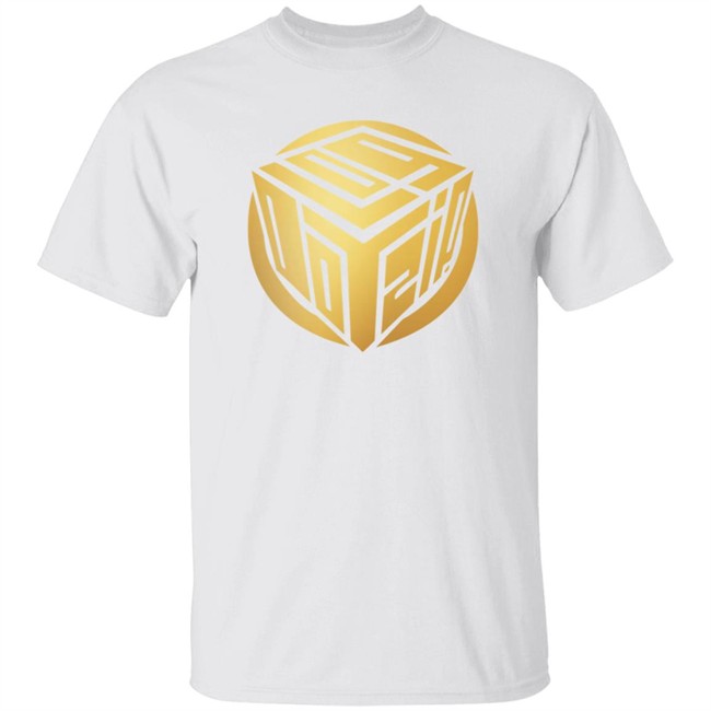 Limited Edition Logdotzip Merch Gold Foil Logo T Shirt Limited Edition Logdotzip Merch Gold Foil Logo T Shirt