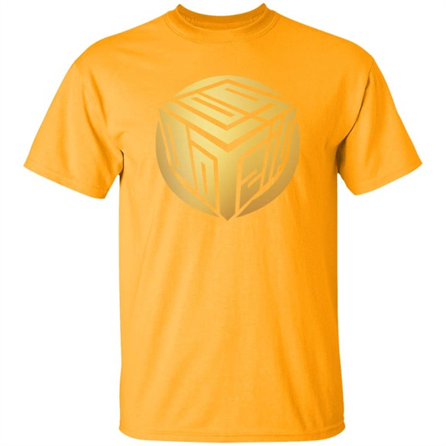 Limited Edition Logdotzip Merch Gold Foil Logo T Shirt Limited Edition Logdotzip Merch Gold Foil Logo T Shirt