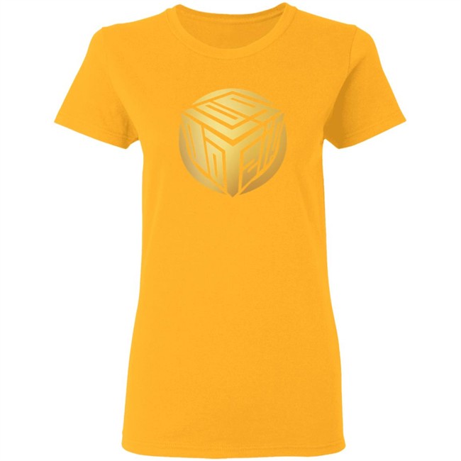 Limited Edition Logdotzip Merch Gold Foil Logo T Shirt Limited Edition Logdotzip Merch Gold Foil Logo T Shirt
