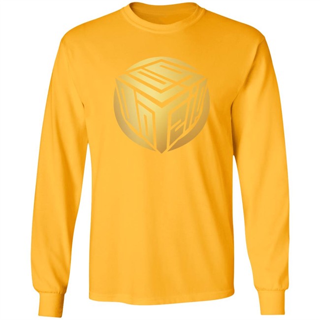Limited Edition Logdotzip Merch Gold Foil Logo T Shirt Limited Edition Logdotzip Merch Gold Foil Logo T Shirt