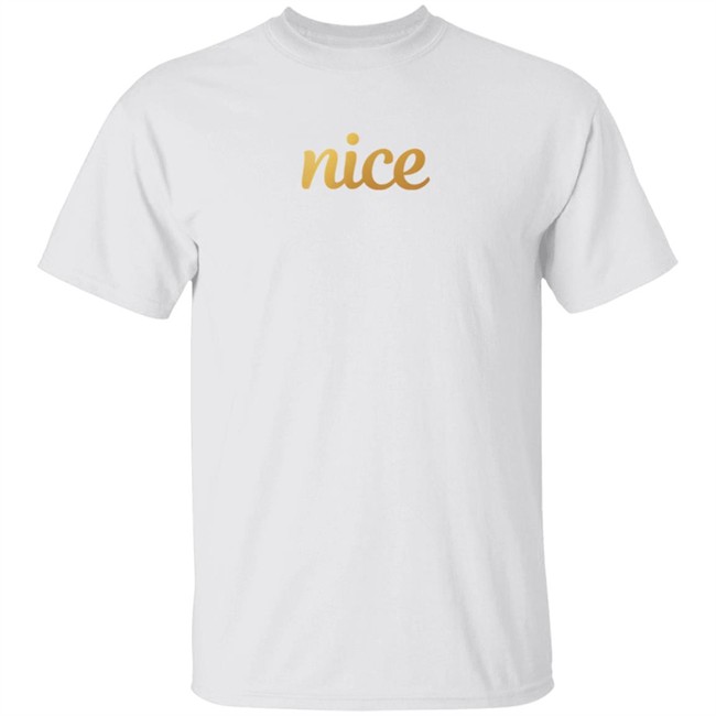 Limited Edition Daltoosh Merch Nice Gold Foil T Shirt
