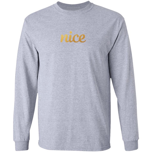 Limited Edition Daltoosh Merch Nice Gold Foil T Shirt Limited Edition Daltoosh Merch Nice Gold Foil T Shirt