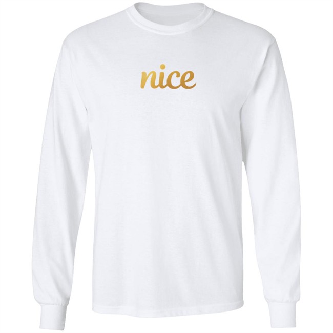 Limited Edition Daltoosh Merch Nice Gold Foil T Shirt Limited Edition Daltoosh Merch Nice Gold Foil T Shirt