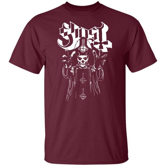 Brooklynvegan Ghost Papa Wrath T Shirt Brooklynvegan Ghost Papa Wrath T Shirt