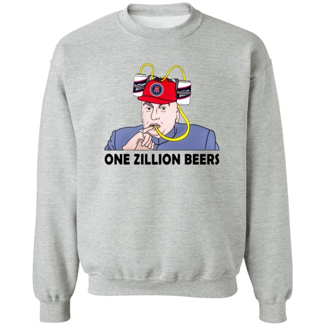 Limited Edition Dana Beers One Zillion Beers Shirt Limited Edition Dana Beers One Zillion Beers Shirt
