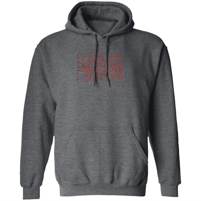 Limited Edition Zayn Nobody Is Listening Merch Nil Red Hoodie Limited Edition Zayn Nobody Is Listening Merch Nil Red Hoodie