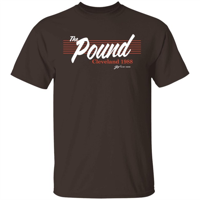 Gv Art Design The Pound Football Joe Thomas The Pound Cleveland 1988 Shirt