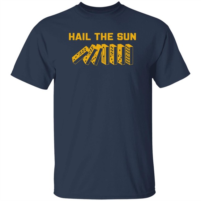 Hail The Sun Merch Domino Black Tee Shirt Hail The Sun Merch Domino Black Tee Shirt