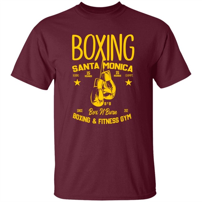 Boxing Santa Monica T Shirt Boxing Santa Monica T Shirt