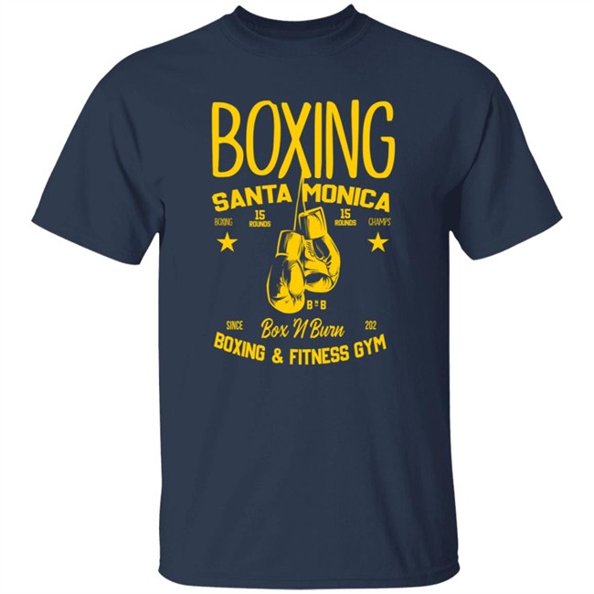 Boxing Santa Monica T Shirt Boxing Santa Monica T Shirt