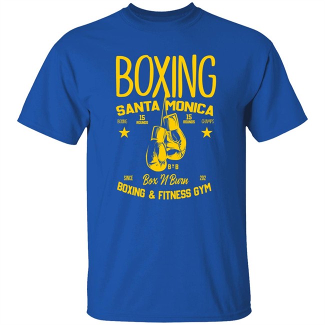 Boxing Santa Monica T Shirt Boxing Santa Monica T Shirt
