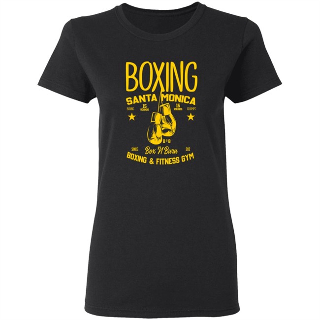 Boxing Santa Monica T Shirt Boxing Santa Monica T Shirt