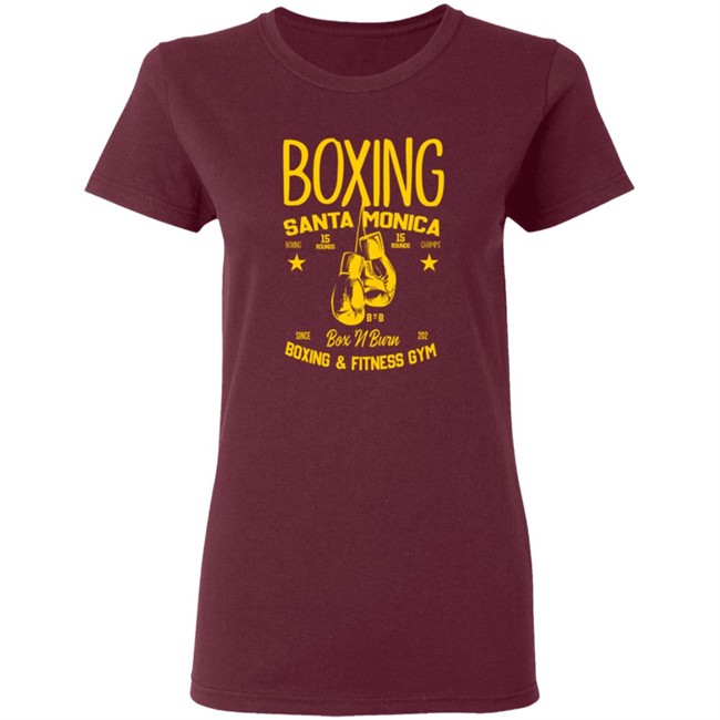 Boxing Santa Monica T Shirt Boxing Santa Monica T Shirt