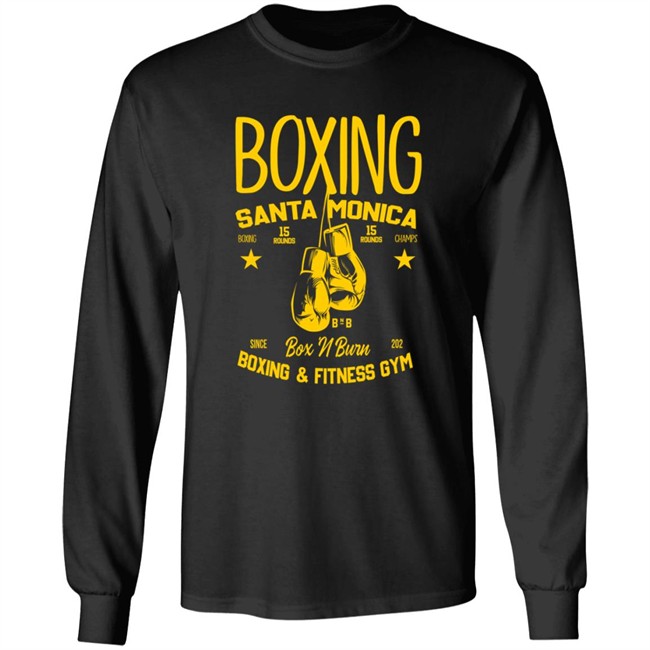 Boxing Santa Monica T Shirt Boxing Santa Monica T Shirt