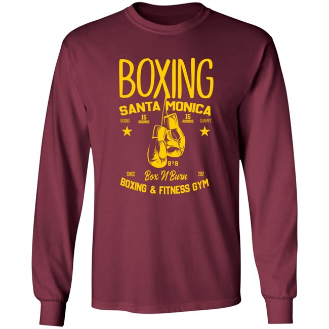 Boxing Santa Monica T Shirt Boxing Santa Monica T Shirt