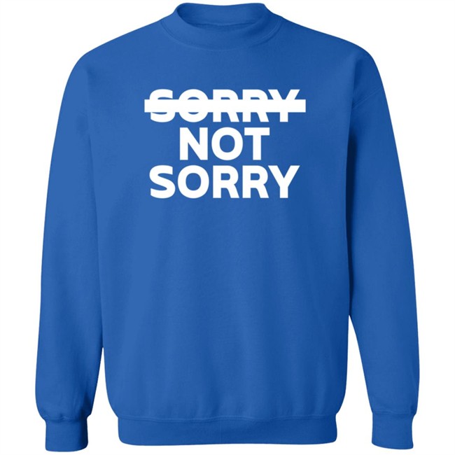 Sorry Not Sorry Hoodie Sorry Not Sorry Hoodie