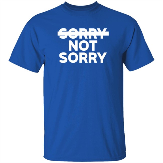 Sorry Not Sorry Hoodie Sorry Not Sorry Hoodie