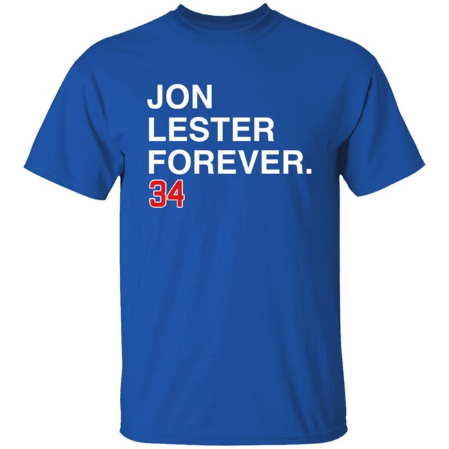 Limited Edition ObviousShirts Obvious Jon Lester Forever 34 Shirt