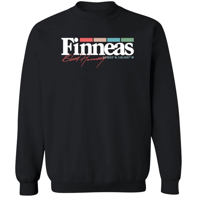 Limited Edition Finneas Merch Finneas Color Swatch Shirt Limited Edition Finneas Merch Finneas Color Swatch Shirt