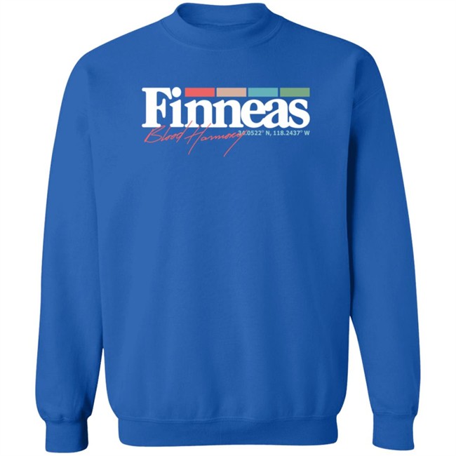 Limited Edition Finneas Merch Finneas Color Swatch Shirt Limited Edition Finneas Merch Finneas Color Swatch Shirt