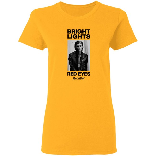 Limited Edition The Thread Merch Portrait Ringer Bright Lights Red Eyes Ruel Vision Shirt Limited Edition The Thread Merch Portrait Ringer Bright Lights Red Eyes Ruel Vision Shirt