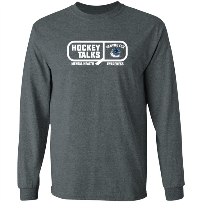 Vancouver Canucks Hockey Talks T Shirt Vancouver Canucks Hockey Talks T Shirt