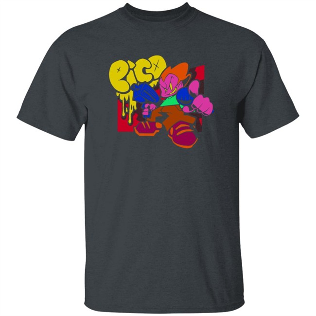 Limited Edition Phantom Arcade New Grounds Pico T Shirt Limited Edition Phantom Arcade New Grounds Pico T Shirt