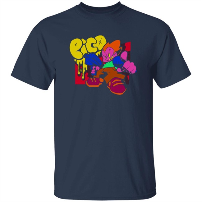 Limited Edition Phantom Arcade New Grounds Pico T Shirt Limited Edition Phantom Arcade New Grounds Pico T Shirt