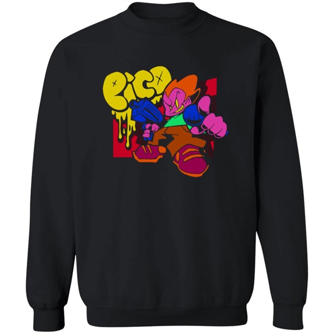 Limited Edition Phantom Arcade New Grounds Pico T Shirt Limited Edition Phantom Arcade New Grounds Pico T Shirt