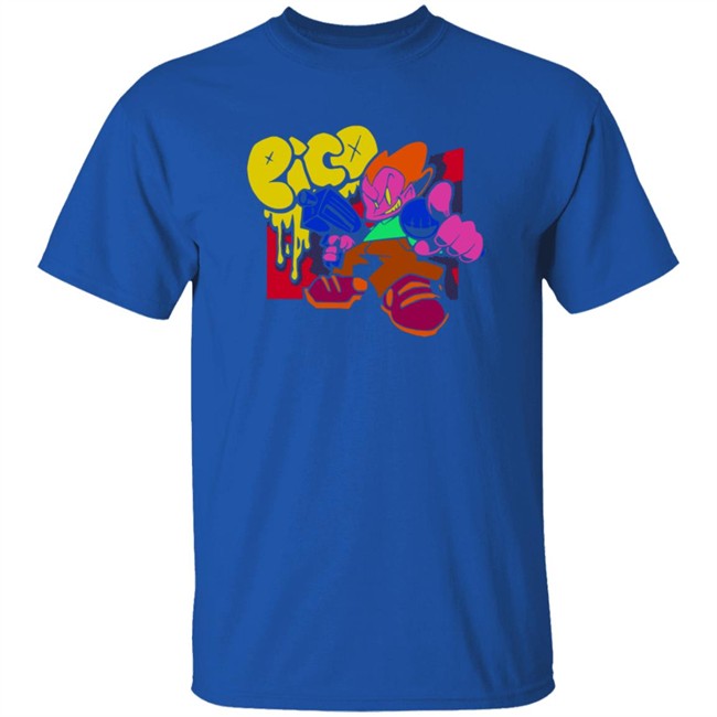Limited Edition Phantom Arcade New Grounds Pico T Shirt Limited Edition Phantom Arcade New Grounds Pico T Shirt