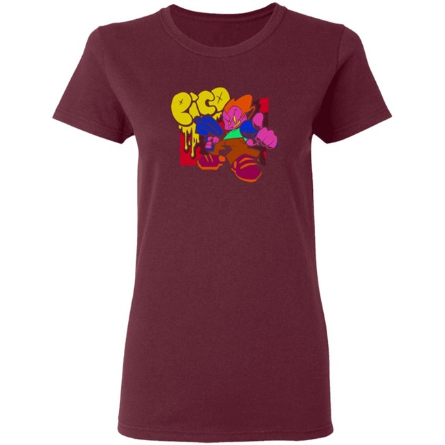 Limited Edition Phantom Arcade New Grounds Pico T Shirt Limited Edition Phantom Arcade New Grounds Pico T Shirt