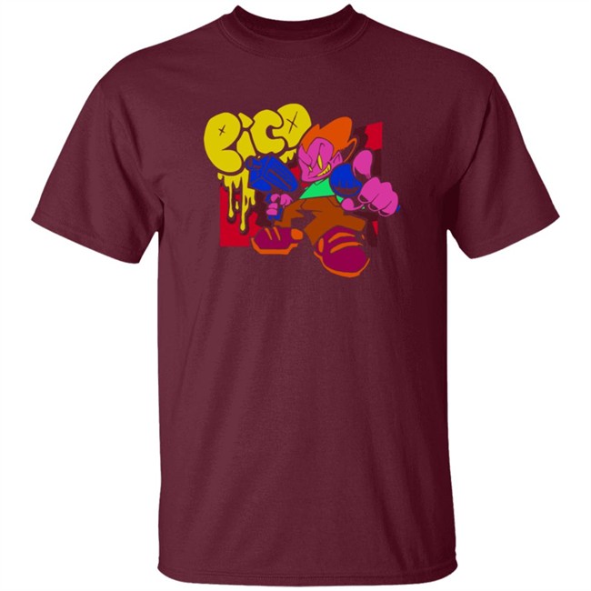 Limited Edition Phantom Arcade New Grounds Pico T Shirt Limited Edition Phantom Arcade New Grounds Pico T Shirt